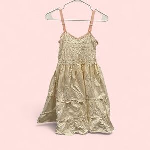 Vintage 70’s-80’s dress girls small adult circle ruffle skirt pink doll costume